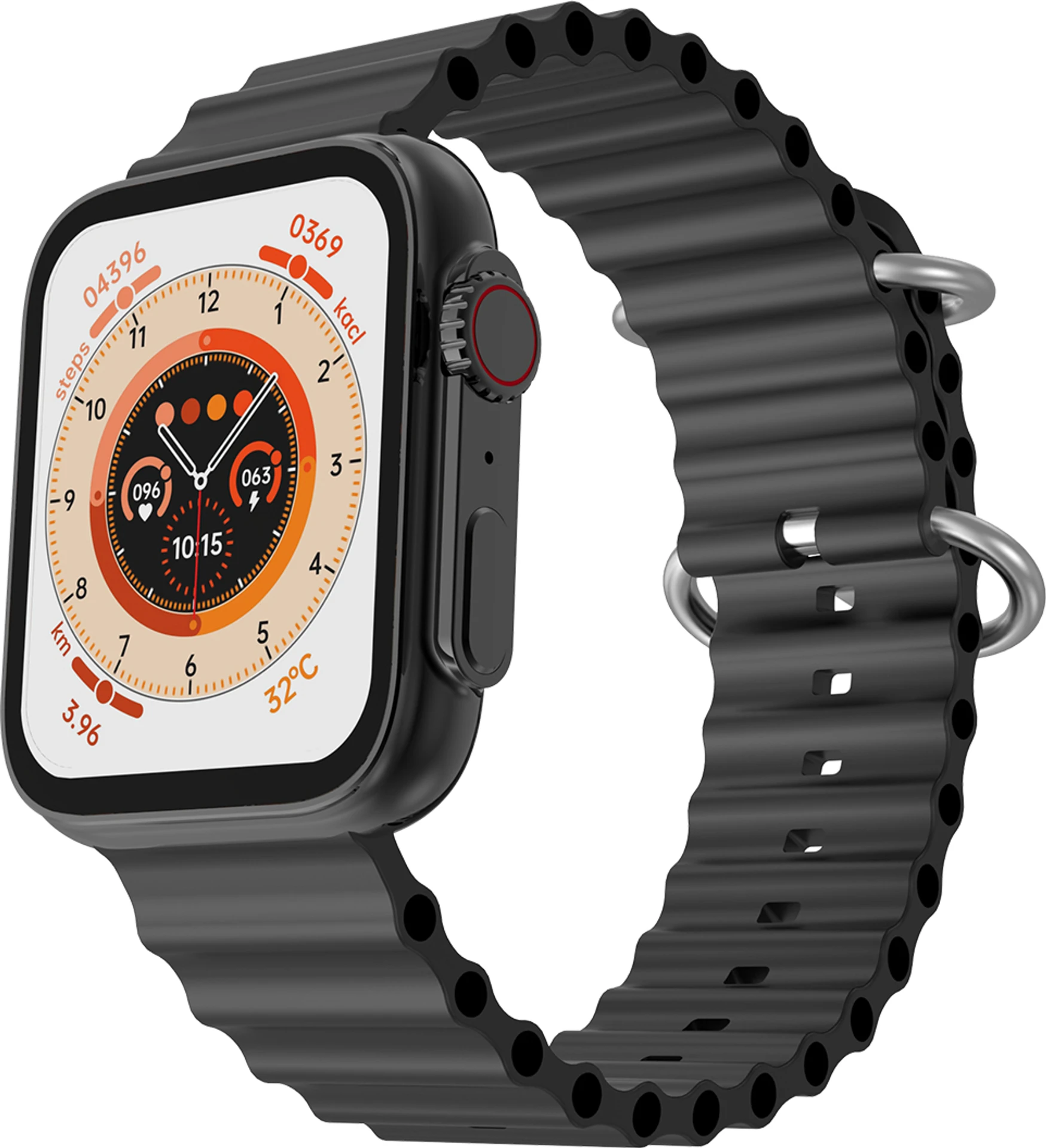 Fire-Boltt Supernova smartwatch featuring a 45.2mm AMOLED display and Bluetooth calling capabilit